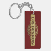 Porte-clés Logo porte - clé "L69 designs" (Devant gauche)
