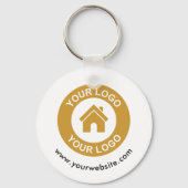 Porte-clés Logo Professionnel Personnalisé Ou Promotion D'Ima (Recto)