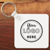 Porte-clés Logo Professionnel Promotionnel Entreprise (Recto)