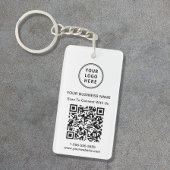 Porte-clés Logo promotionnel Code QR