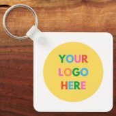 Porte-clés Logo promotionnel Customisé à deux faces (Recto)