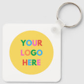 Porte-clés Logo promotionnel Customisé à deux faces (Dos)