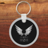 Porte-clés Logo promotionnel de votre entreprise (Recto)