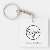 Porte-clés Logo promotionnel marketing personnalisé (Devant)