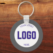 Porte-clés Logo recto sur Clean Company Business (Recto)