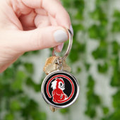 Porte-clés Logo Red Marmoset (main)