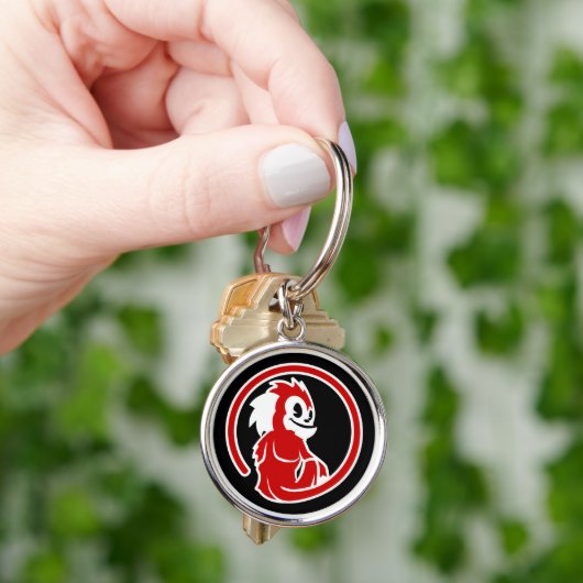 Porte-clés Logo Red Marmoset (main)