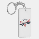 Porte-clés Logo rétro de baseball Mascot (Devant gauche)