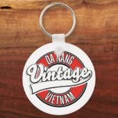 Porte-clés Logo rétro de Da Nang vietnam (Recto)