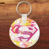 Porte-clés Logo Retro Supergirl (Recto)
