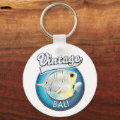 Porte-clés Logo rétro vintage Bali (Recto)