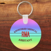 PORTE-CLÉS LOGO RMA ADJOINT MÉDICALE ENREGISTRÉ (Recto)