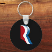 PORTE-CLÉS LOGO ROMNEY R (Recto)