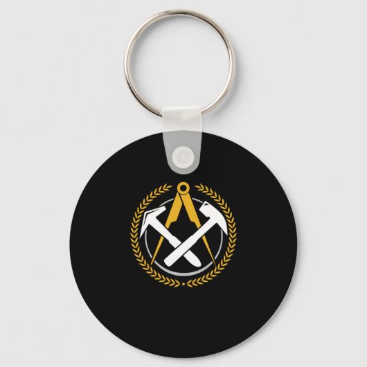 Porte-clés Logo Roofer Construction Repair Venin (Recto)