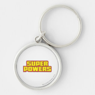 Porte-clés Logo Super Powers™ Jaune