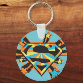 Porte-clés Logo Supergirl Colorful Stars (Recto)
