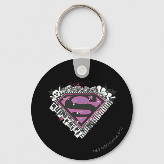 Porte-clés Logo Supergirl Pins (Recto)