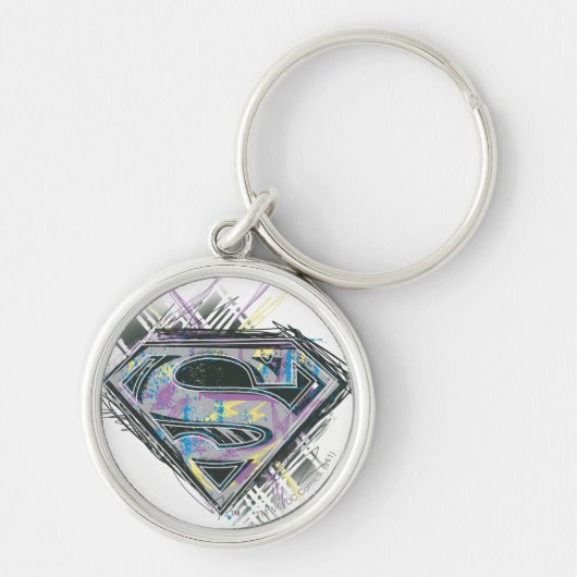 Porte-clés Logo Supergirl Scribbles (Devant)