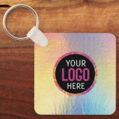 Porte-clés Logo, texte du code QR (Recto)