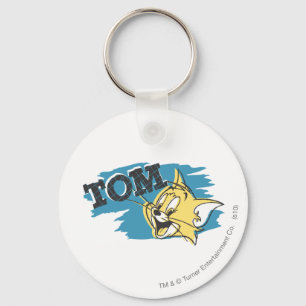 Porte-clés Logo Tom Bleu et Jaune