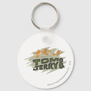 Porte-clés Logo Tom et Jerry Chase