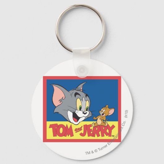 Porte-clés Logo Tom Et Jerry Plat (Recto)