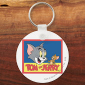 Porte-clés Logo Tom Et Jerry Plat (Recto)