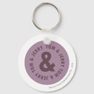 Porte-clés Logo Tom et Jerry Round 7