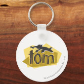 Porte-clés Logo Tom Silhouette (Recto)