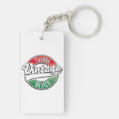 Porte-clés Logo vintage de Tijuana mexique. (Dos)