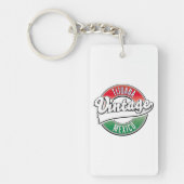 Porte-clés Logo vintage de Tijuana mexique. (Devant)
