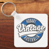 Porte-clés logo vintage Perth Australie (Recto)