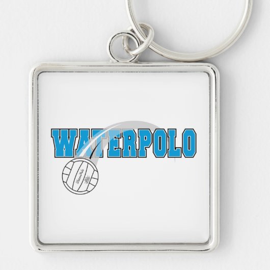Porte-clés logo water-polo (Devant)