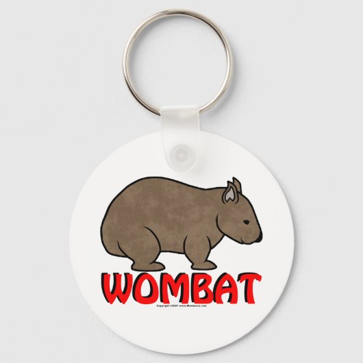 Porte-clés Logo Wombat (Recto)
