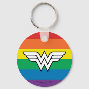 Porte-clés Logo Wonder Woman Rainbow