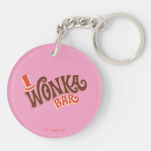 Porte-clés Logo Wonka Bar (Dos)