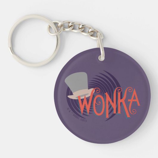Porte-clés Logo Wonka Spiral (Devant)
