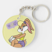 Porte-clés Lola assis (Dos)