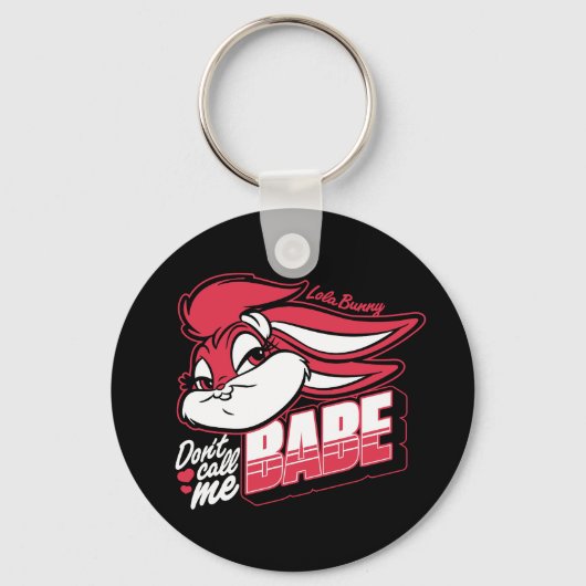 Porte-clés Lola Bunny ne m'appelle pas Babe (Verso)