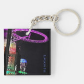 Porte-clés London Eye at Night Acrylic Keychain (Dos)