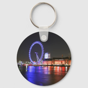 Porte-clés London Eye la nuit