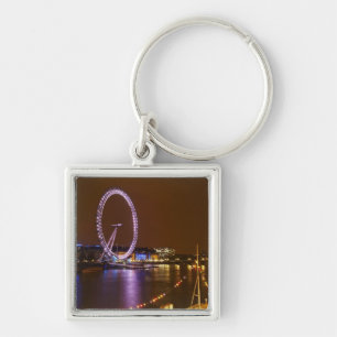 Porte-clés London Eye, Tamise et lumières de