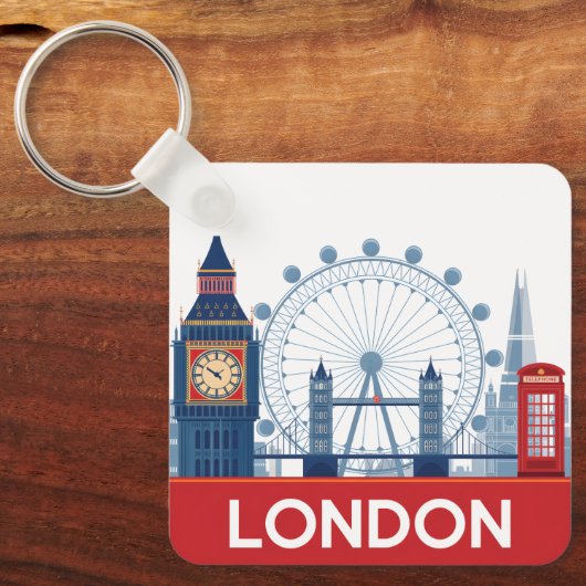Porte-clés Londres (Recto)