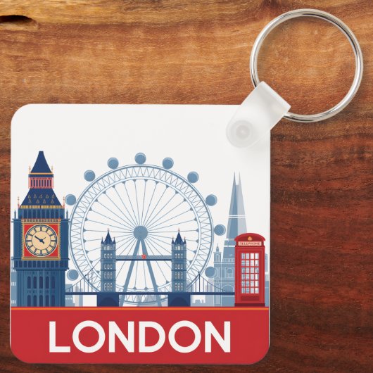 Porte-clés Londres (Verso)