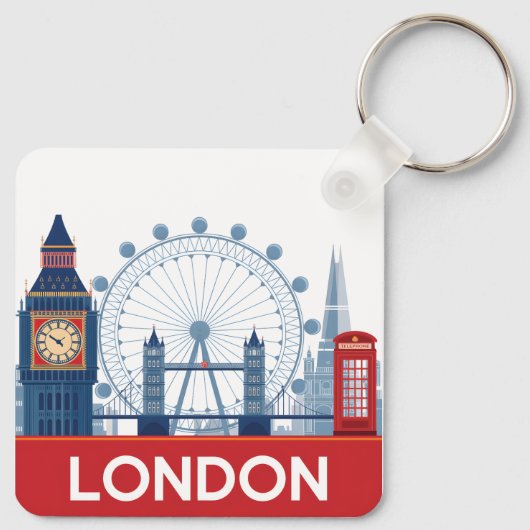 Porte-clés Londres (Dos)