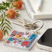 Porte-clés Londres, Angleterre (Devant Droit)