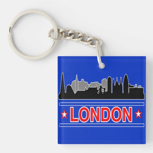 Porte-clés Londres Skyline (Devant)