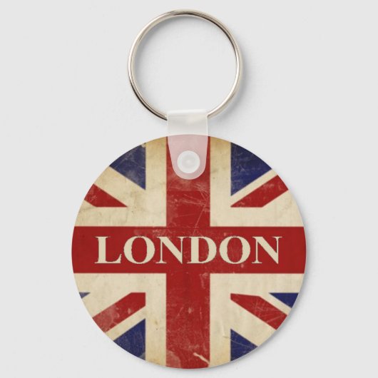 Porte-clés Londres - Union Jack - I Love Londres (Recto)