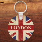 Porte-clés Londres - Union Jack - I Love Londres (Recto)