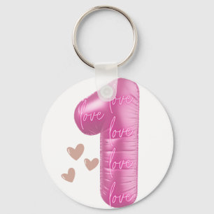 Porte-clés LONE LOVE – Unité, Paix & Vibes Positives